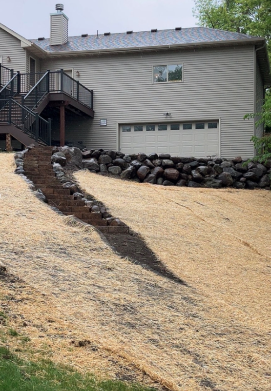 Rock Wall Installation